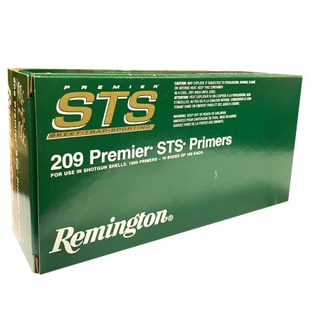 209 Premier STS Shotshell Primer (1000 Count) by Remington