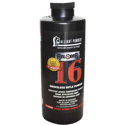 Alliant Reloder 16 Smokeless Rifle Powder 1 Lb by Alliant Powder