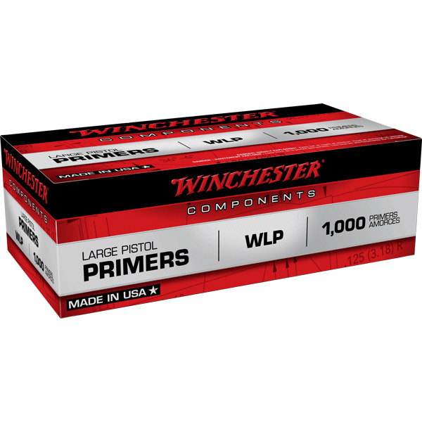 WINCHESTER PRIMER LARGE PISTOL 1000/BOX - Graf & Sons