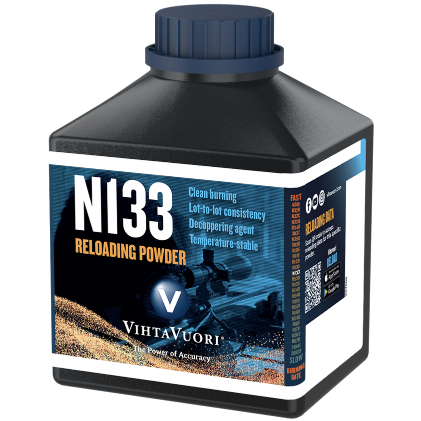 VihtaVuori N133 Smokeless Rifle Powder | Powder Valley