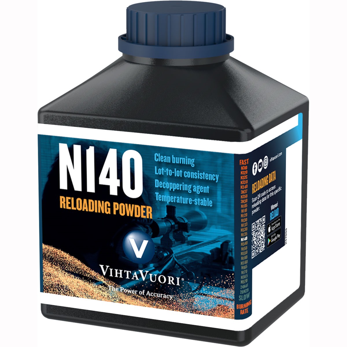 Vihtavuori N140 Smokeless Gun Powder - Primo Reloading