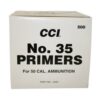 CCI 50 BMG Primers #35 Box of 500 (5 Trays of 100)