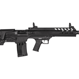 549.99 The Landor Arms BPX 902 delivers a reliable, durable, and high performance semi-automatic shotgun. It comes chambered in 12GA with a 3 inch chamber and an 18.5 inch barrel. Features include a fixed bullpup stock, folding sights, and three 5 round magazines. Get this gun today for the best price online from us!