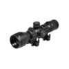 Leapers UTG 1″ BugBuster Scope AO Mil-dot Reticle with QD Rings