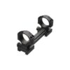 Leupold Mark IMS 1-Piece 35mm Scope Mount for Bolt Action rifle with matte black finish, mounted on a Picatinny rail