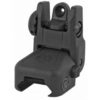 Rapid Deploy Rear Sight Features Ruger’s custom-designed folding Front Sight seamlessly allows you to shoot with more accuracy whether you are a novice or expert. This lightweight, polymer sight is elevation-adjustable, folds flat to make room for optics and is spring-loaded to allow for rapid deployment with the push of a button. It integrates on any rifle with a same-plane Picatinny rail mounting system. Rapid Deploy Rear Sight Specifications Model: Rapid Deploy Series: Rear Sight Color: Black Material: Polymer Firearm Type: AR-Platform Firearm Fit: Ruger SR-22,SR-556,SR-762 Style: Folding Mount Type: Picatinny Rail