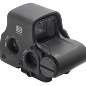 EXPS2 Features The EXPS2 offers true 2-eyes-open shooting and provides an unparalleled targeting experience. The increased height of the EXPS provides iron sight co-witness access in the lower third of the viewing window. It features easily adjustable side buttons and a quick-detach lever (fits both 1″ Weaver and MIL-STD-1913 rail). It has a transversely-mounted lithium 123 battery which operates for 600 continuous hours at nominal setting 12 at room temp. The 20 brightness settings and a scrolling feature. The EXPS reticle has a 68 MOA circle with a 1 MOA dot. EXPS2 Specifications Model: EXPS2 Magnification: 1x Proofs: Water Resistant / Fog Proof Reticle: 68 MOA Ring / Red Dot Battery: CR123A Dot Size: 1 MOA Eye Relief: Unlimited Length: 3.80″ Mount Type: Picatinny / Weaver Weight: 11.20 oz