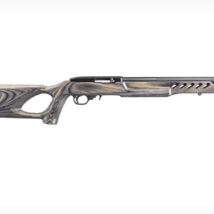 Ruger 10/22 Target Lite .22LR rifle with a 16.13-inch barrel and laminate thumbhole stock